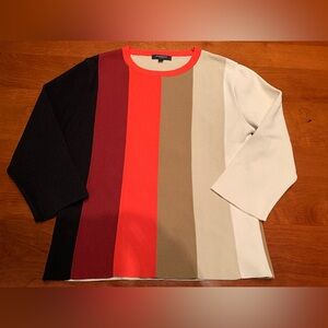 Burberry viscose 3/4 sleeve top